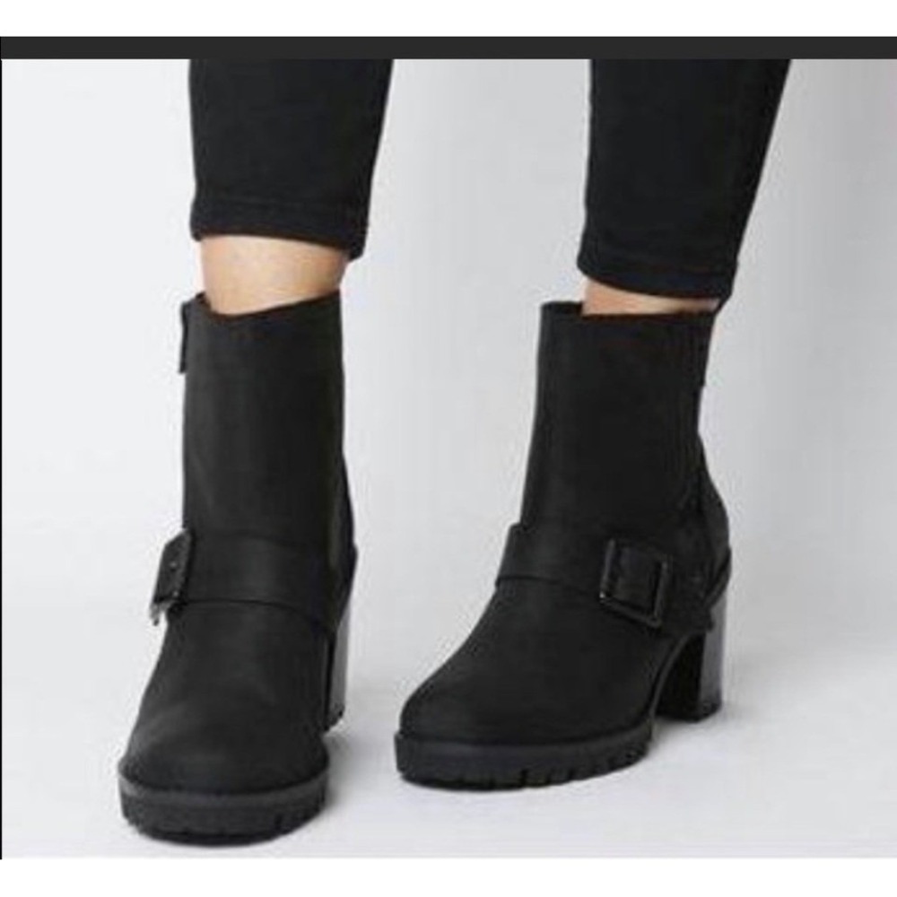 UGG Boots Women's 10 Fern Black Nubuck Leather 1003792